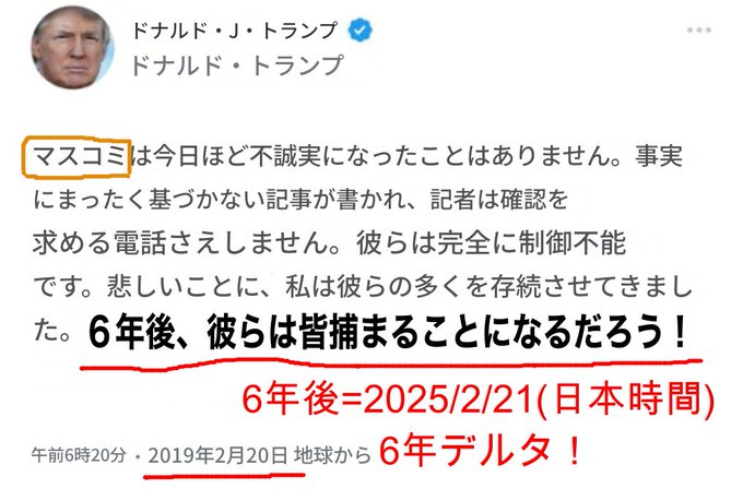 6年前のトランプの予言が的中

