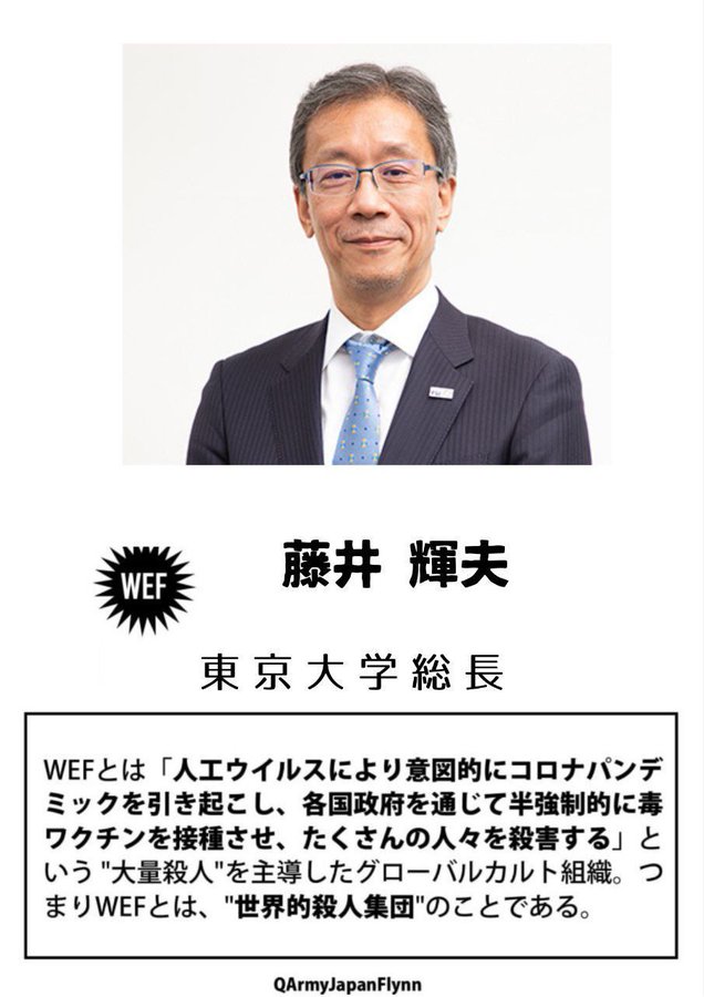 藤井輝夫 (東京大学 総長)