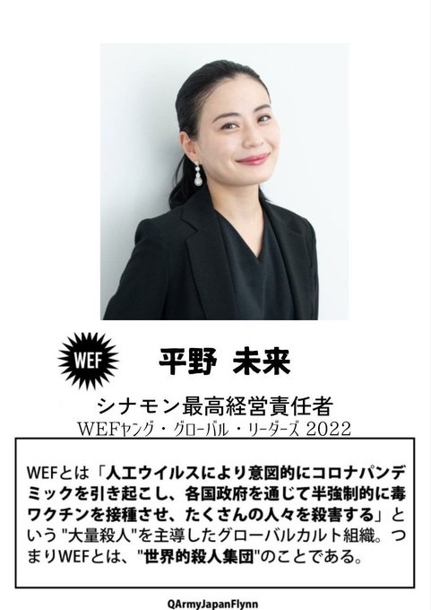 平野未来 ( シナモン 最高経営責任者 CEO )