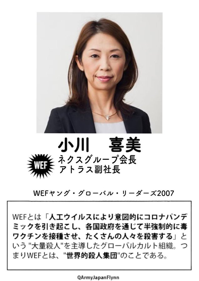 小川喜美 (ネクスグループ 会長/アトラス 副社長)